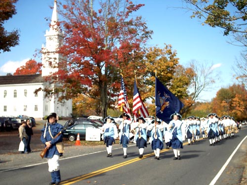 Performing at the Moodus Muster