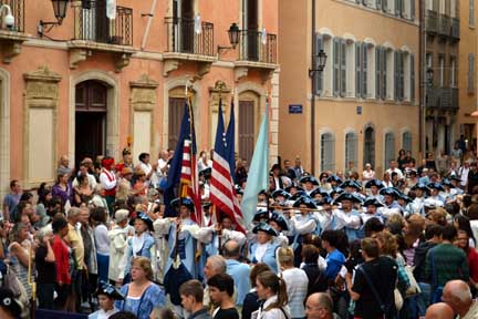 Towpath Volunteers Fife and Drum Corps to France
