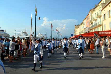 Towpath Volunteers Fife and Drum Corps to France