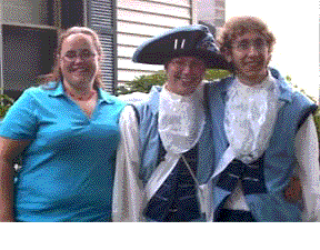 Becky, Rachel and Kevin